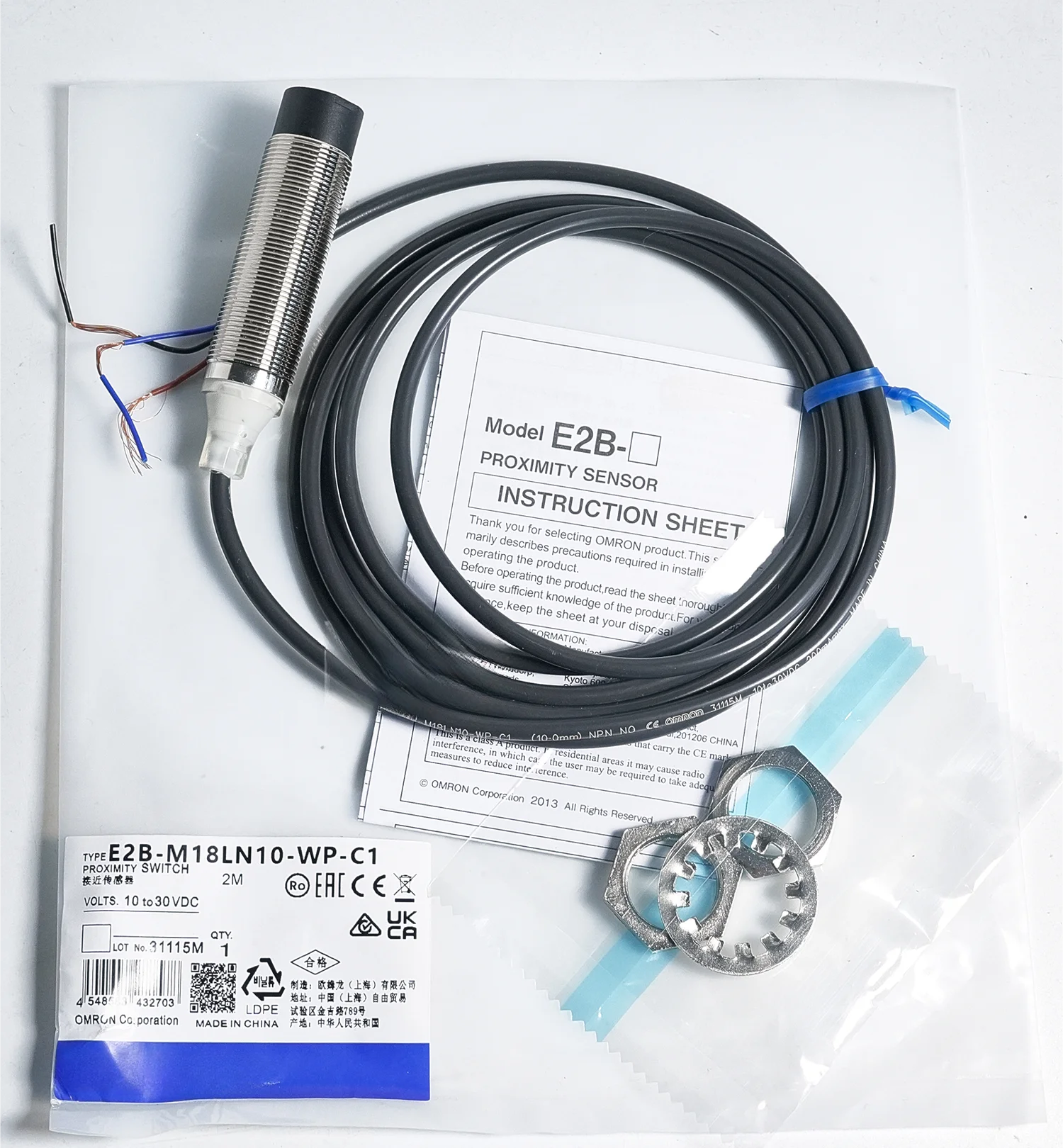 E2B-M12KN08 KS04-WZ-B1 M18LN16-WP-C1 Proximity Switch S08ks02 M1