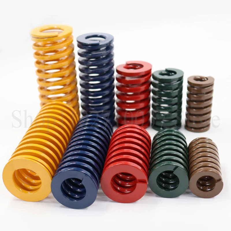 1PC Mould Die Spring OD 8-14mm ID 4-7mm Mould Spring Spiral Stamping Compression Spring Length 20-90mm