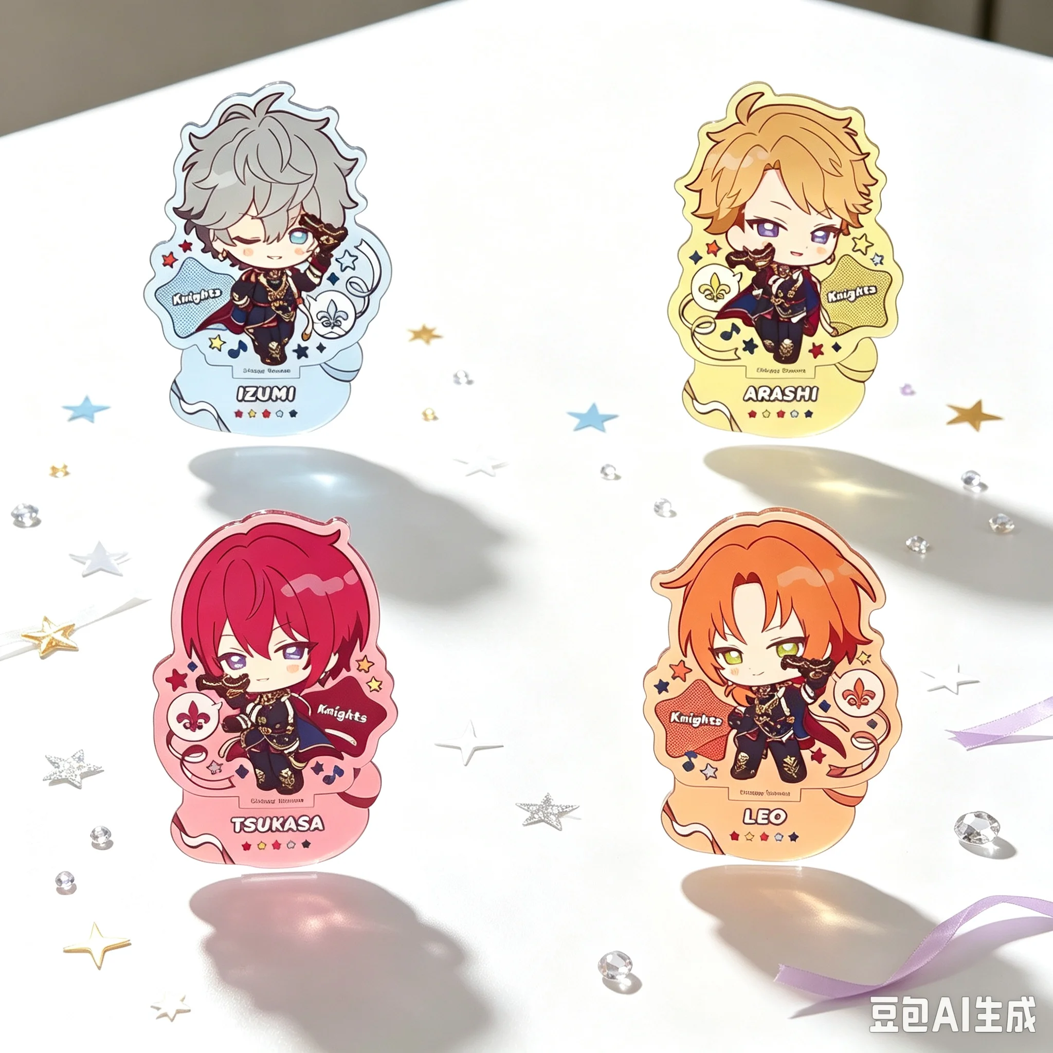 Clásico y Popular Anime Ensemble Stars! de 10CM Figura de acción colecciona