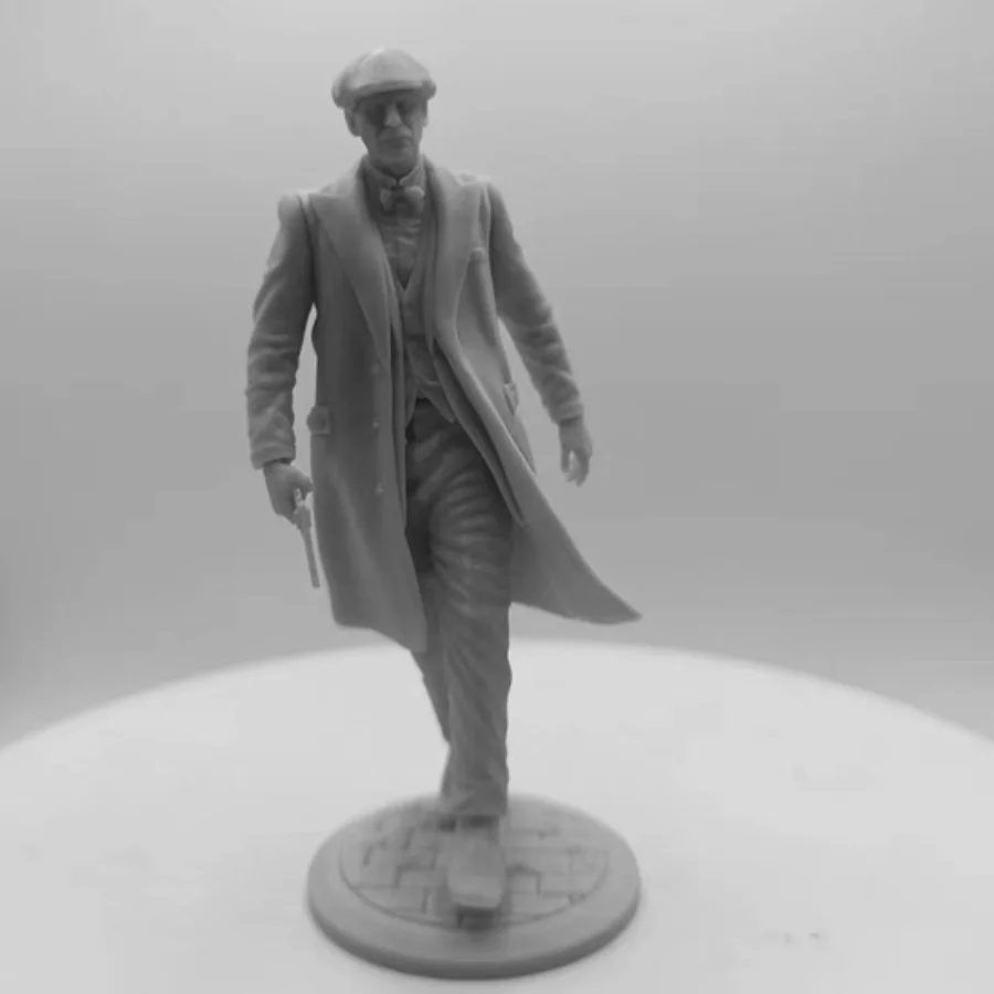 Gangster Boss Arthur Shell 75mm 1/24 Scale Resin Figure Assembly Model Kit Hobby Miniature Unassembled Unpainted Free Shipping