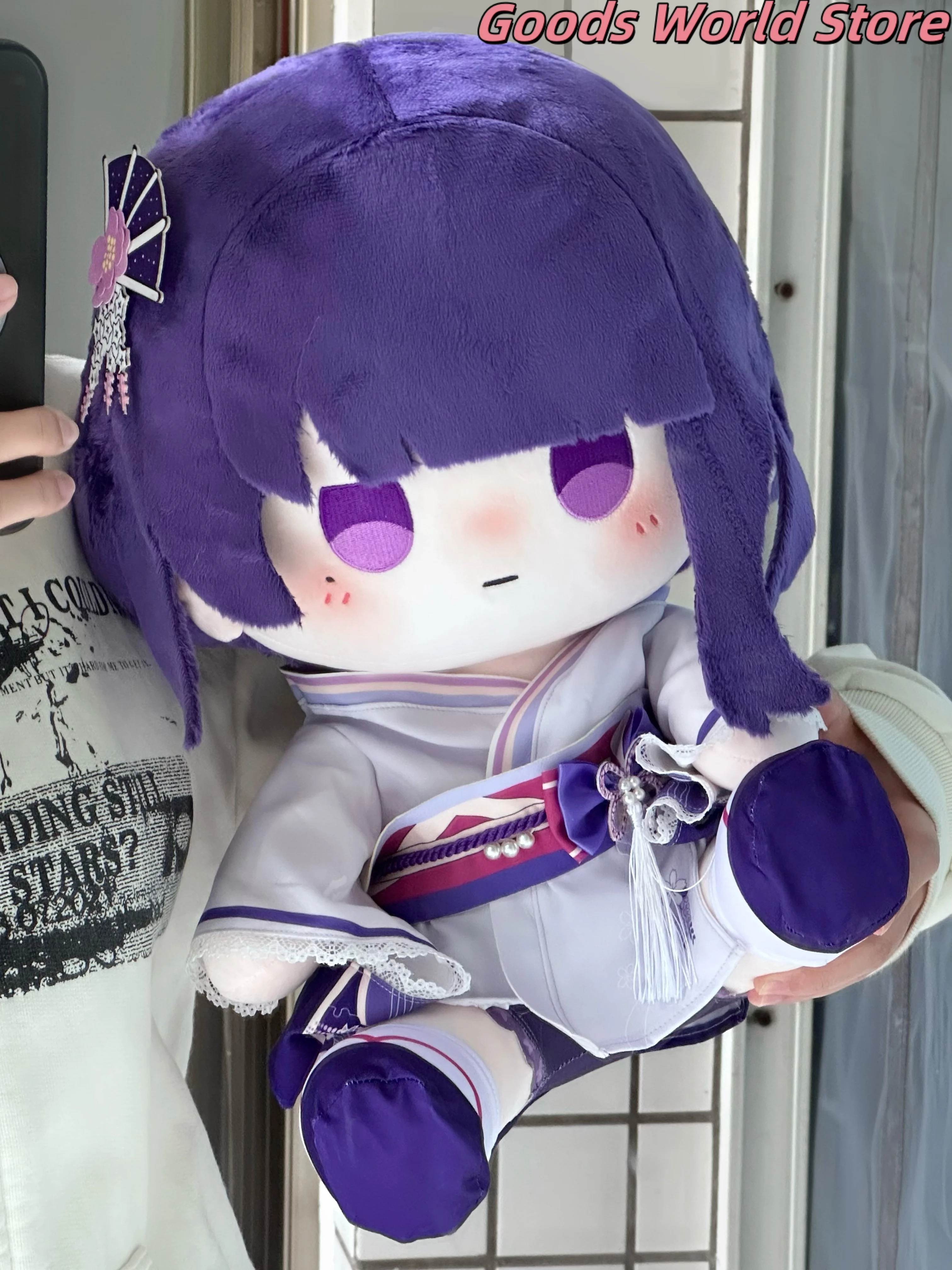 

Raiden Shogun Pillow model ornament decoration Mihoyo Honkai Impact 3 Raiden Cosplay Costume Anime Game Pillow Halloween Gift