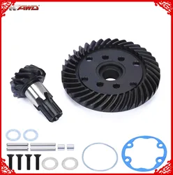 40CrMo super heavy duty Steel Helical Diff Ring Pinion (37T/13T) for ARRMA Mega, 3S and 4S BLX Vehicles upgrade parts