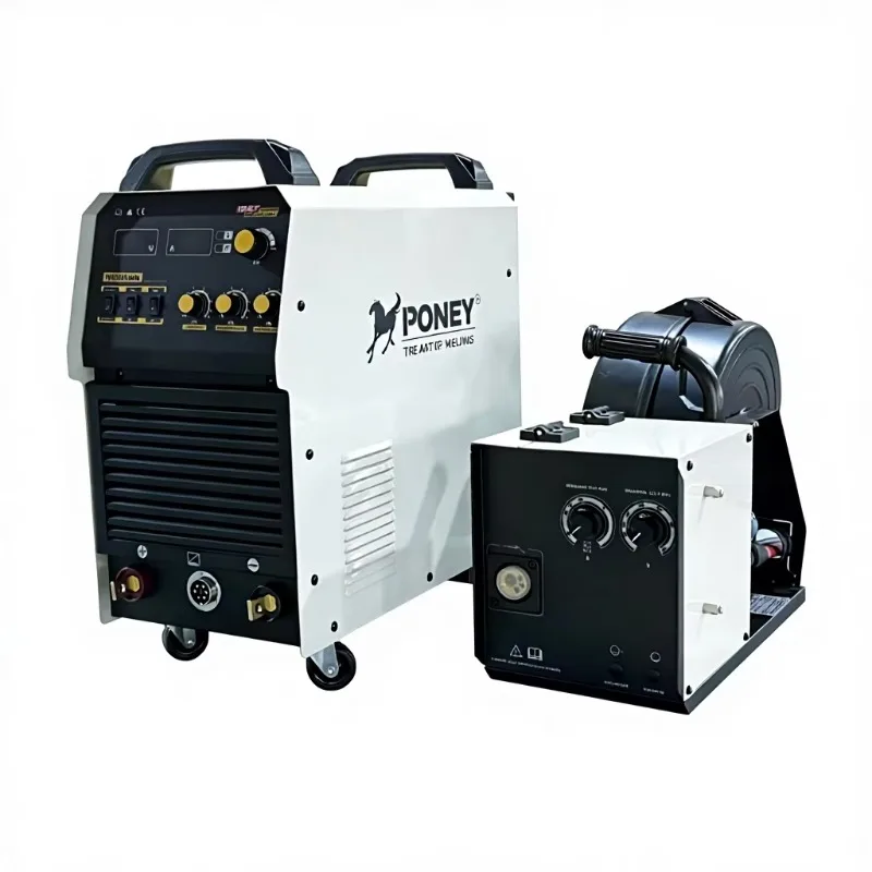 New Poney MIG-350NF 3Ph 380V Analogy Inverter Multi-Process MAG/GMAW Flux Industrial Welding Equipment