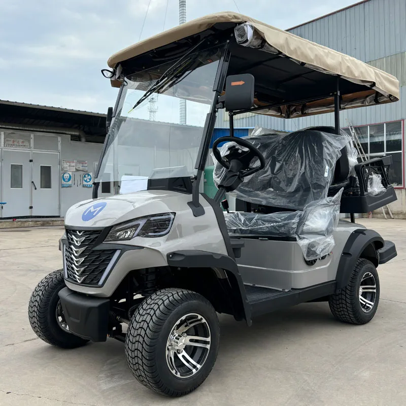 Factory CE new export electric cart Golf Course Club 2/4/6/8 seater off-road sightseeing car Solar power electric golf cart