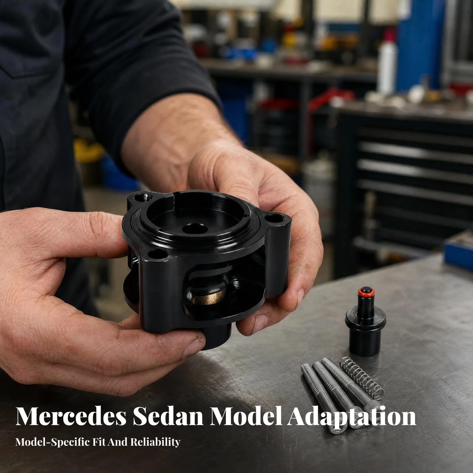 

Turbo Blow-off Valve Base Machined Blow-off Valve Housing Auto Part Easy Installation Corrosion Resistant