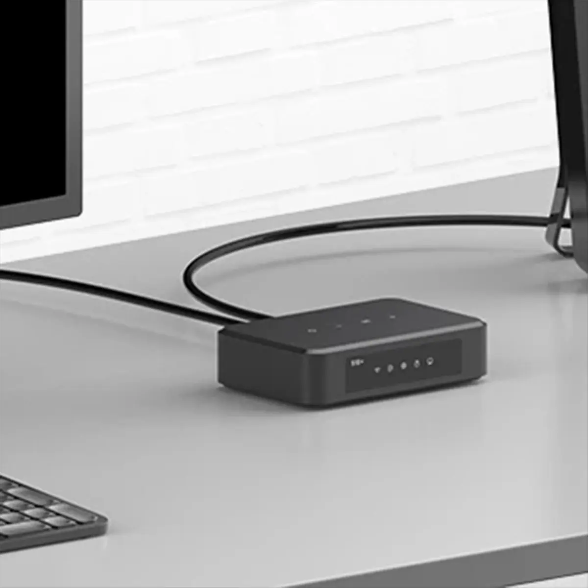 

A23G S10+ Wireless Music Streamer 3.5mm Jack Aux Bluetooth Audio Receiver for PC Audio Jack Adapter AUX Wireless
