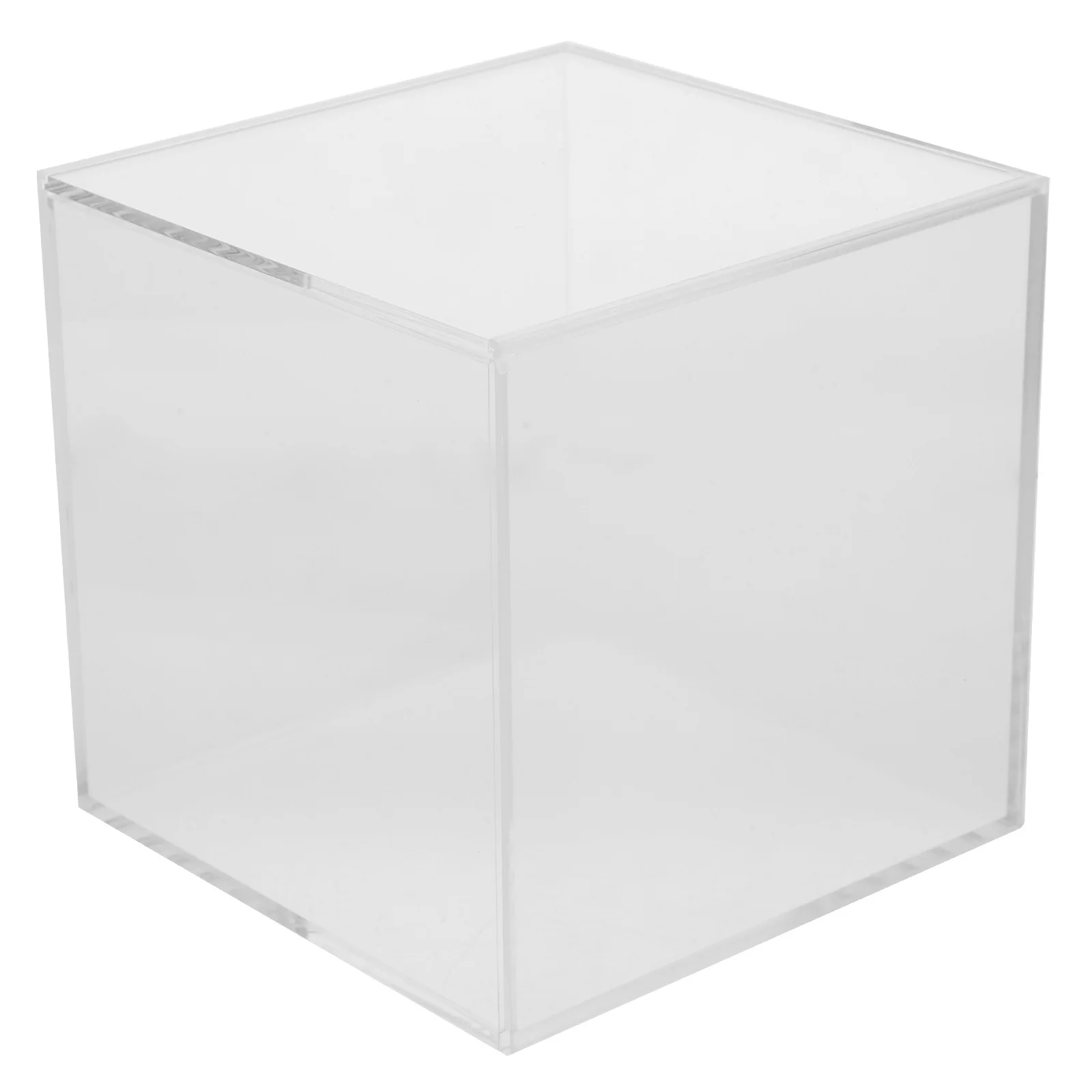 

Acrylic Display Box Clear Small Case For Action Figures Models Dust-Proof Storage Container Gift Packaging Box