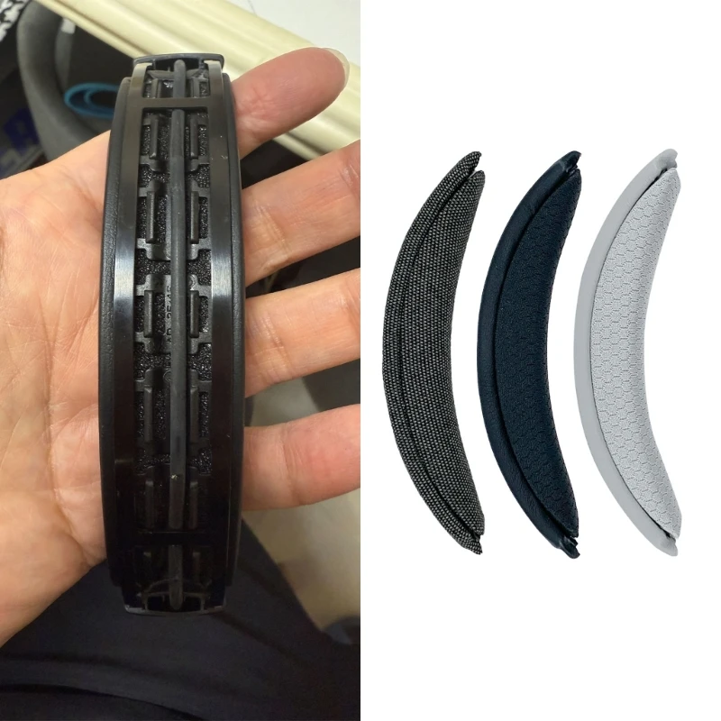 แถบคาดศีรษะหนัง 95AF ศีรษะหัวคานด้านบนส่วนหัวรองรับส่วนรองรับสำหรับ QC35 QC35II QC45 QC45II ชุดหูฟังชิ้นส่วน