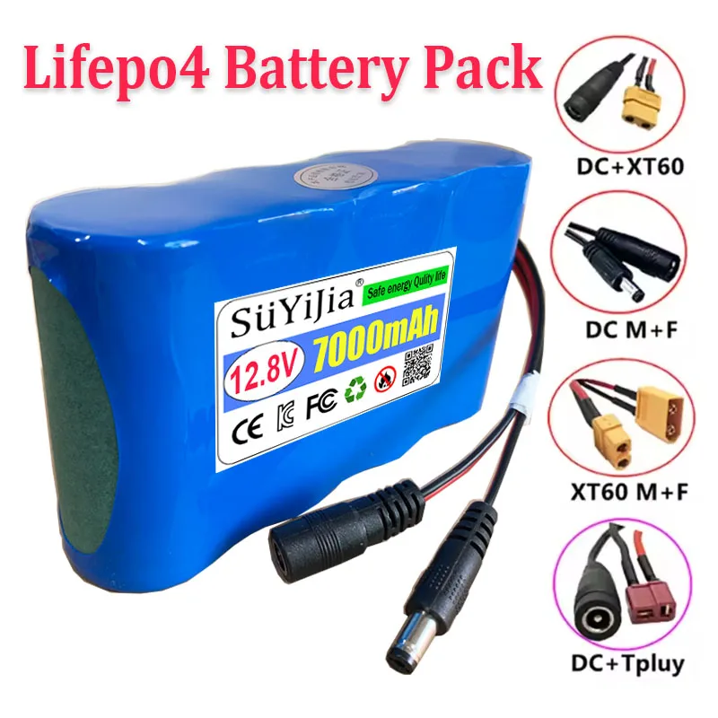 4S1P 12 V 7000 mAh 32700 LiFePO4-Akku für unterbrechungsfreie Stromversorgung für Elektroboote, USV, wiederaufladbar, hohe Leistung.