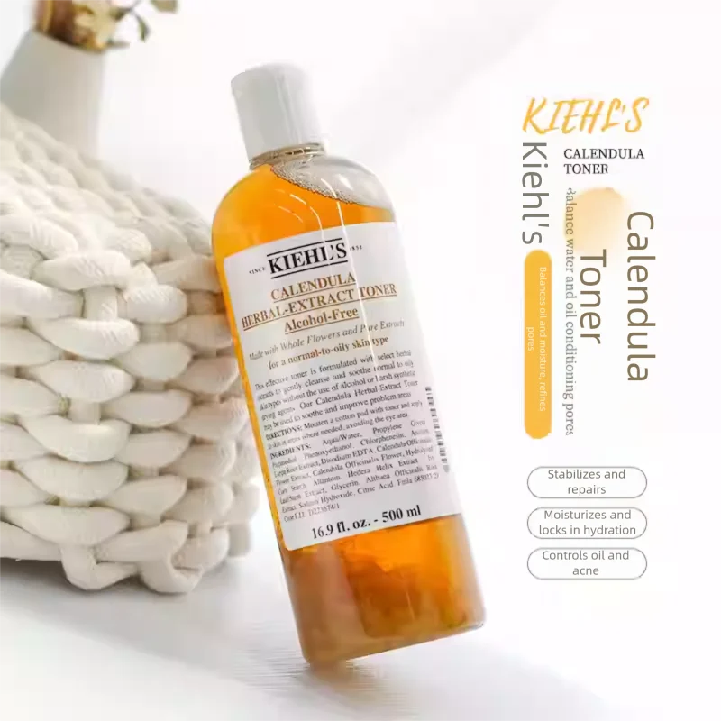Kiehl's Calendula Toner 500ml Refreshing, Acne-Control, Oil-Control