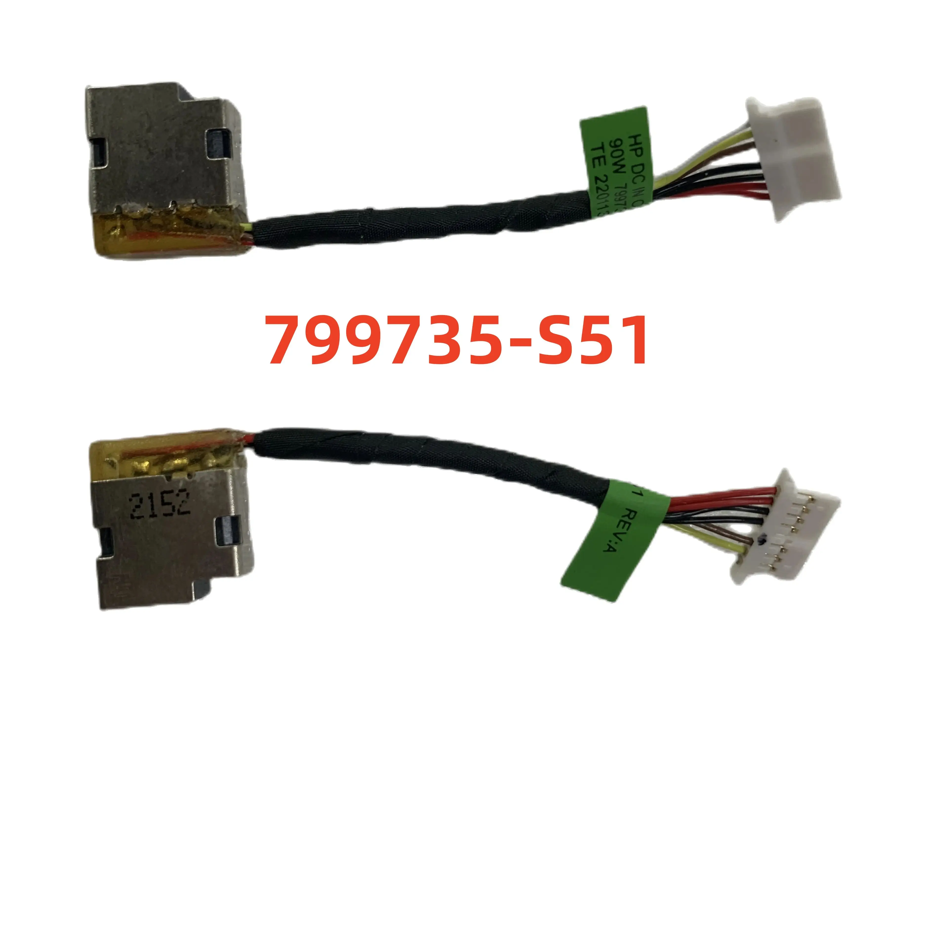 

Разъем питания постоянного тока с кабелем для HP 14-CE14-DF 14-CK Разъем постоянного тока Кабель для зарядки Разъем питания с проводом