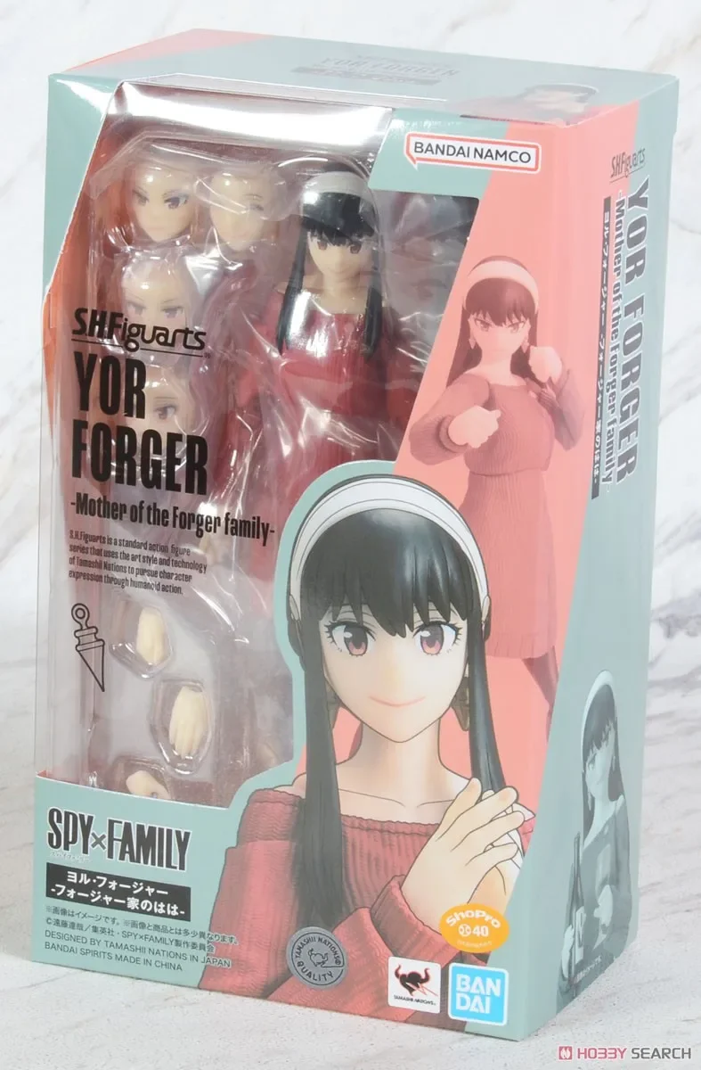 BANDAI Original S.H.Figuarts SPY×FAMILY NEW Yor Home clothing Action Figure Model Kit Completed