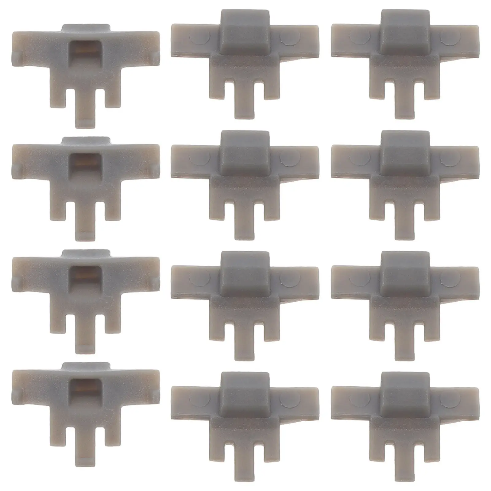 

50Pcs Kitchen Cabinet Plastic Hinge Restrictor Clips Soft Close Door Angle Limiter Cabinet Hinge Stopper Quiet Door Opening
