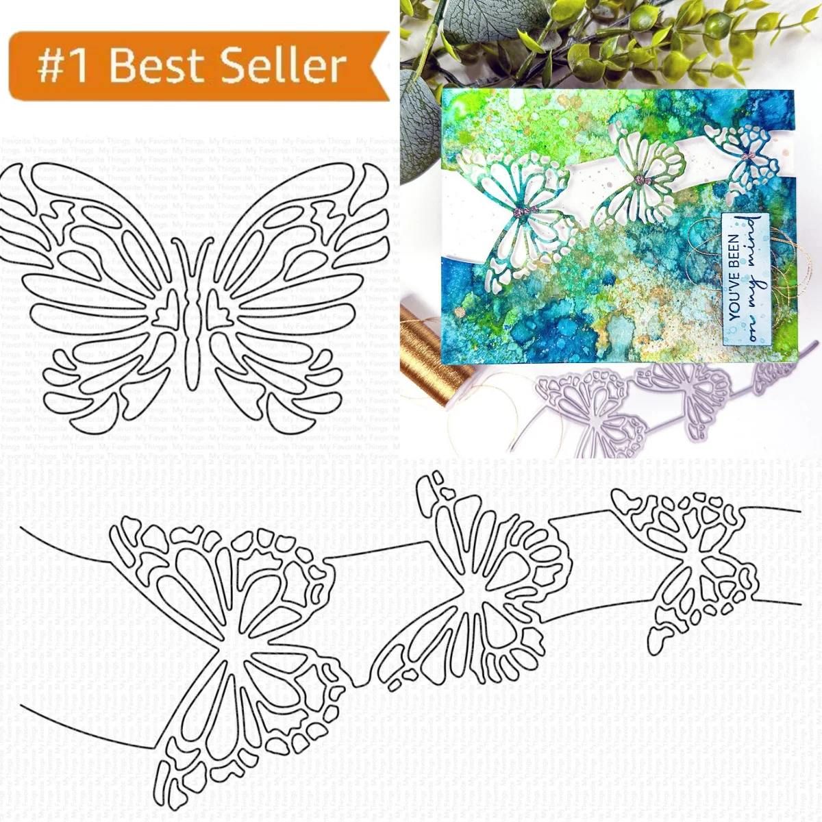 

2024 Insect Butterfly Metal Cutting Dies DIY Scrapbook Craft Decoration Embossing Template Supplies Greeting Card Handmade