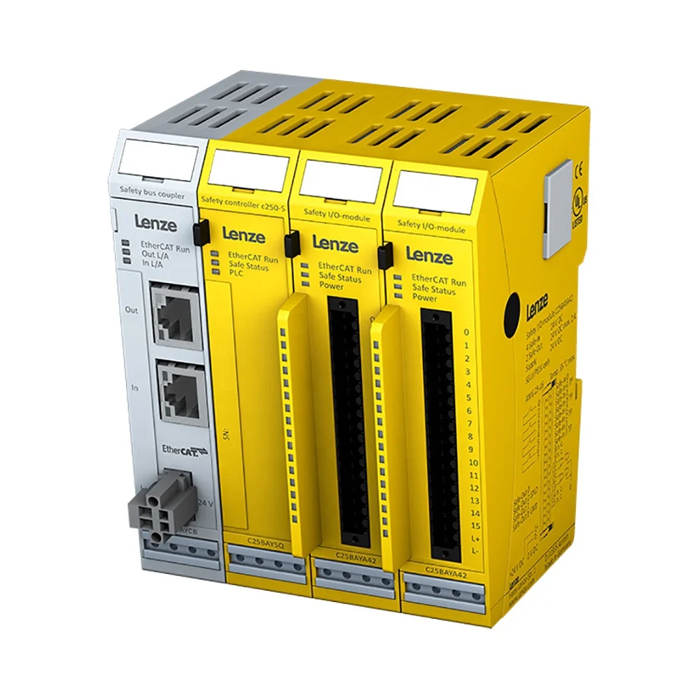 Lenze c250-S Safety Controller Safety I/O Modules With Pluggable Connections With Good Price