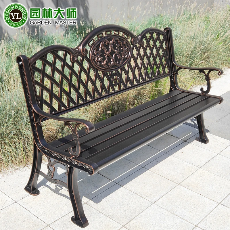 Square Back Chair Bench