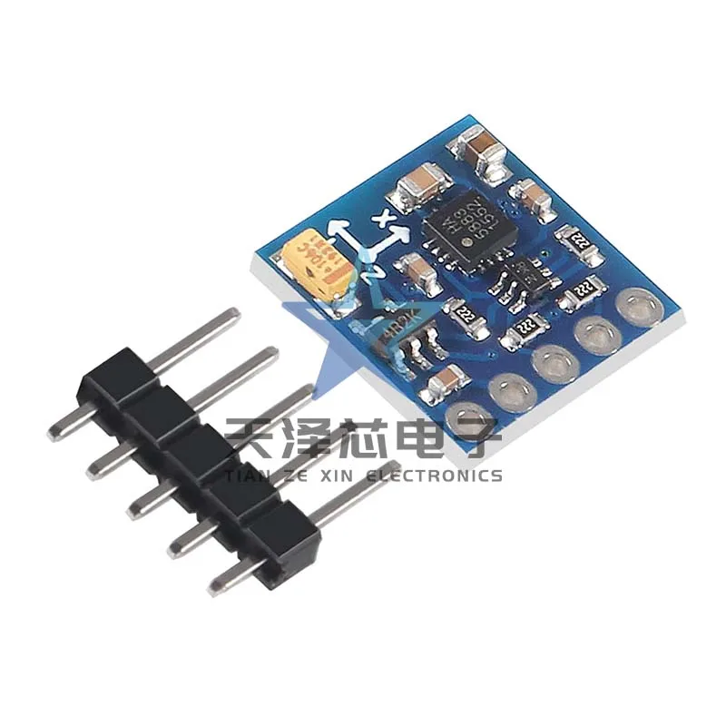 Gy-271 Module modul kompas Digital tiga sumbu Sensor bidang magnetik