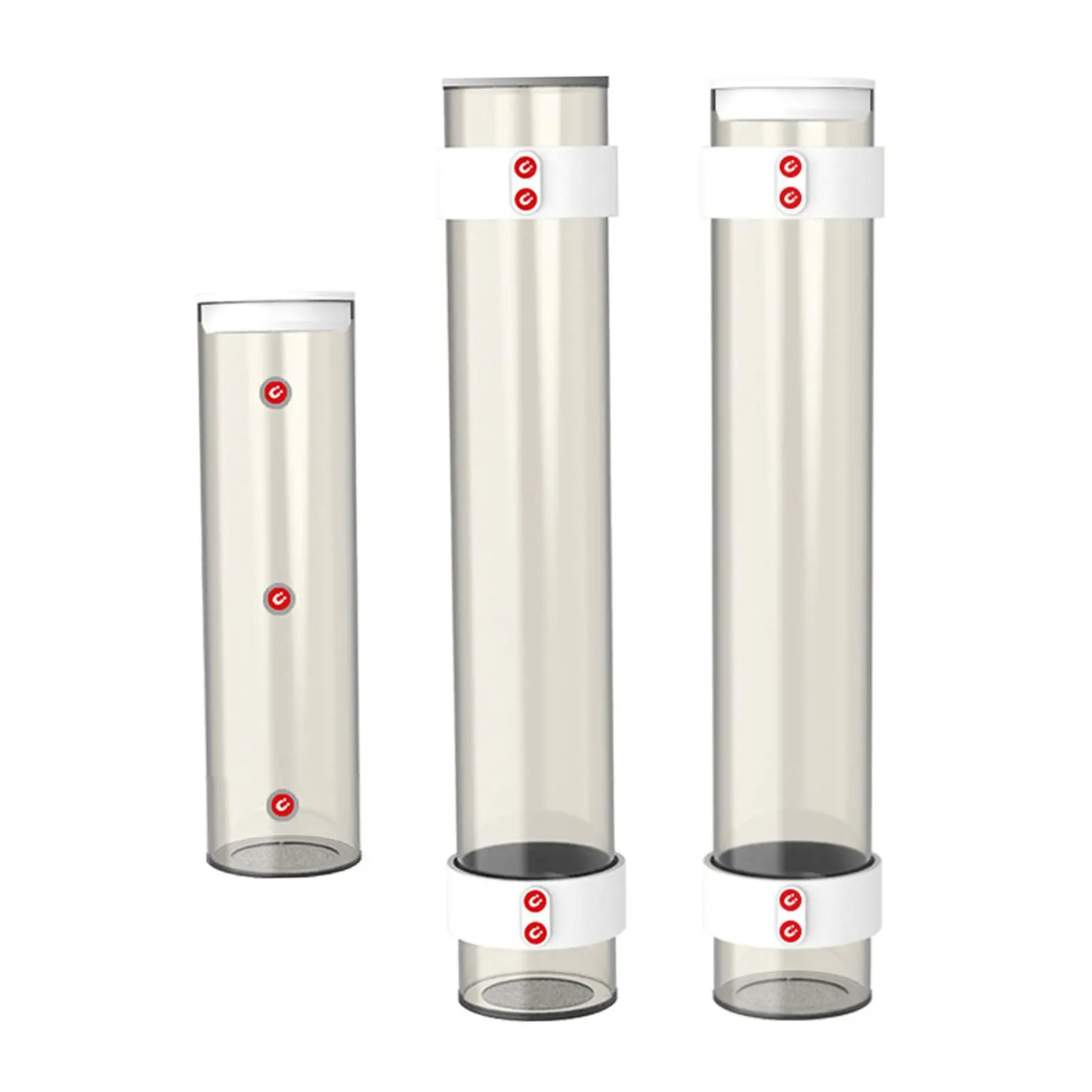 

Магнитная трубка для хранения воланов, тренажерный зал, спортивный держатель для мяча для бадминтона