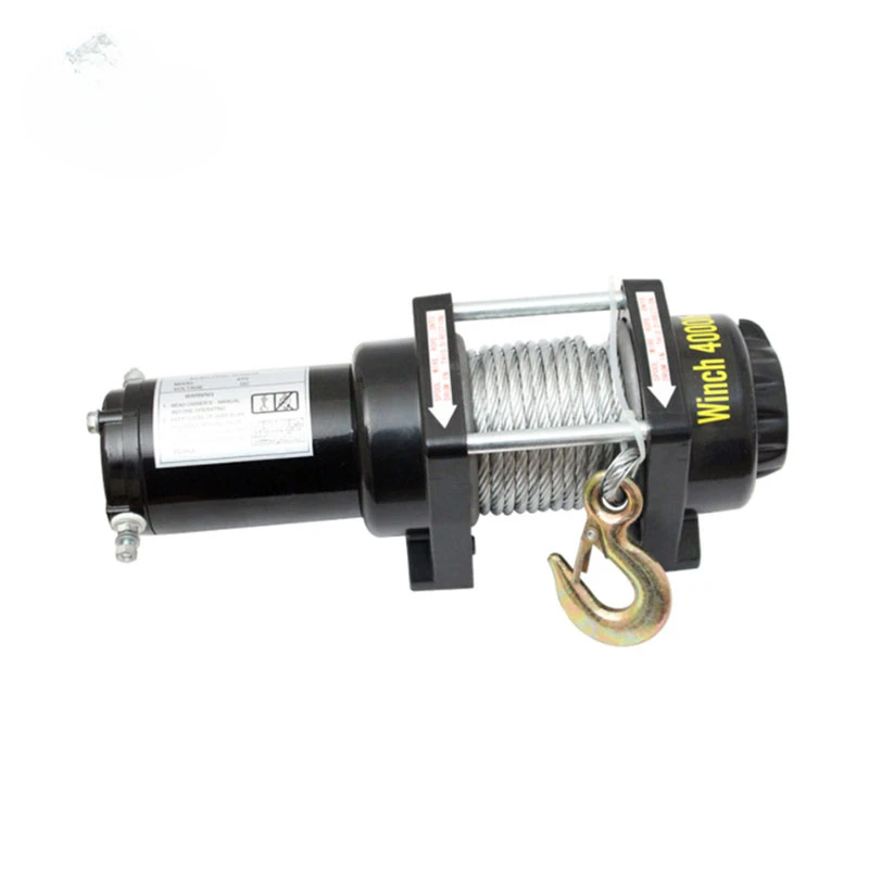 120v electric winch with wireless remote electric anchor winch for small boats 12v-6000lbs-electric-winch electric-winch-5-ton