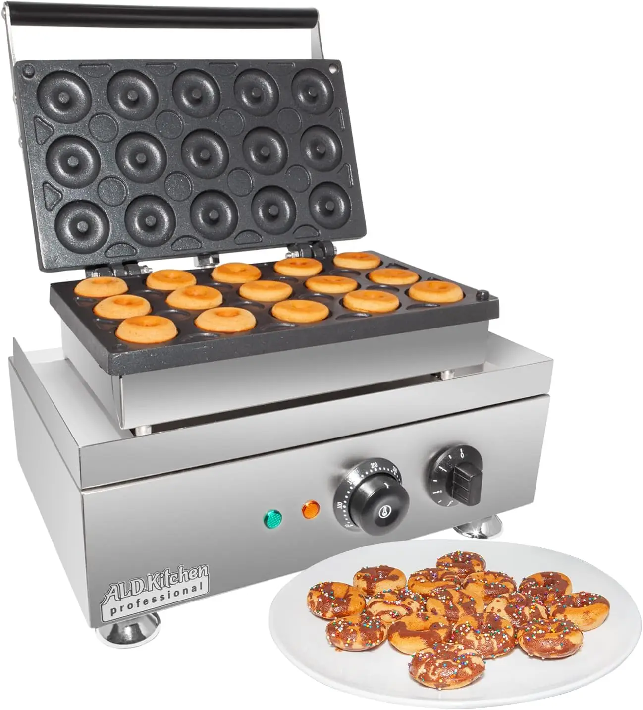 Machine | Electric Mini Donut Maker | 15 Pcs | Nonstick Coating