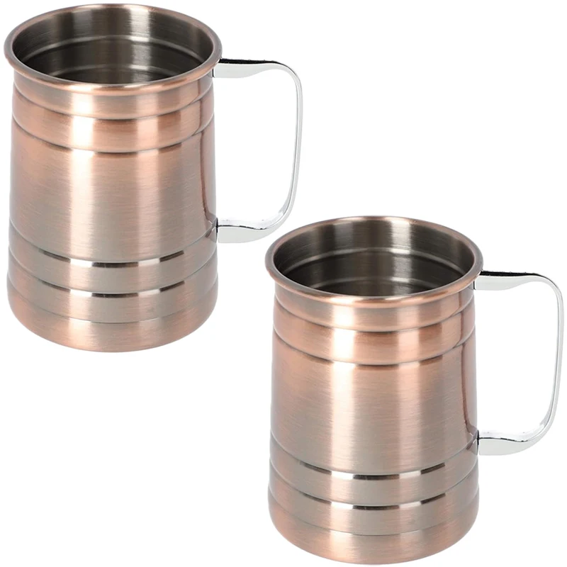 

2024 New Copper Moscow Mule Mug Durable Coppery Beer Mugs Coffee Mug Milk Cup Pure Copper Cup Drinkware