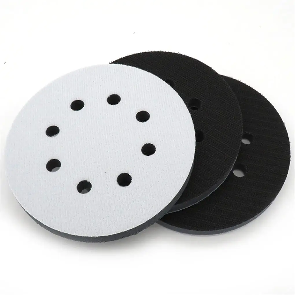 Soft Lixar Buffer Pad, 8-Hole Discos, Polimento, Exterior