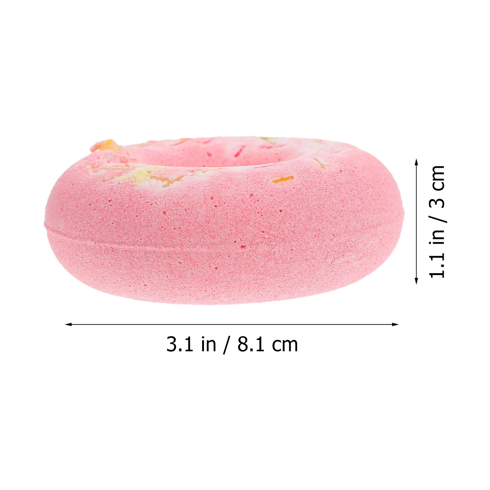 4Pcs Bath Salt Balls Cake Shape Softening Cuticle Bubble Relaxing Spa Shower Bombs Gift Set for Home Travel Hotel view 6