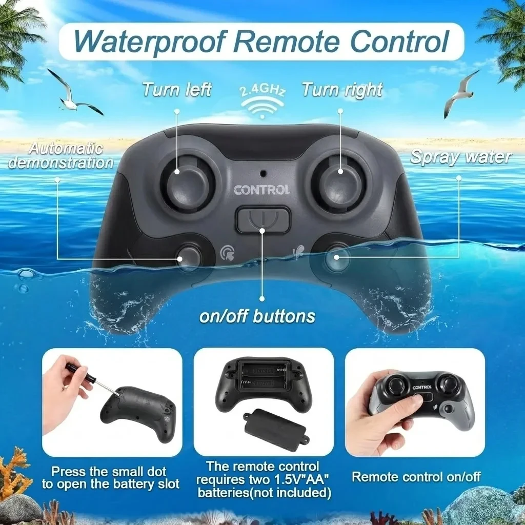2,4-GHz-RC-Simulation des Cang – Rc Submarine Water Bewertung und Preis