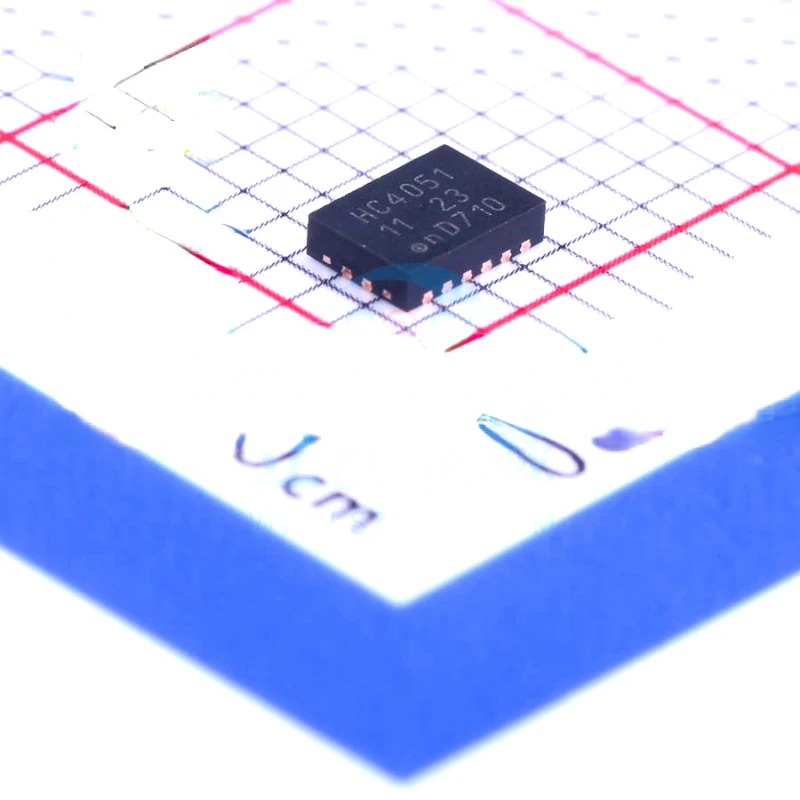 

5pcs New and original 74HC4051BQ 115 Screen printing:HC4051 QFN16 Multiplex switch IC chips 74HC4051BQ HC4051 QFN-16