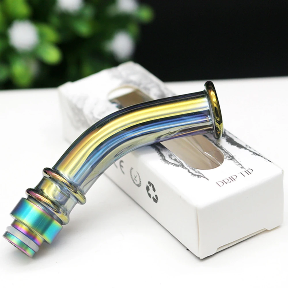 810 Drip Tip Long Glass 510 Mouthpiece Accessories for Kayfun V5 TFV8 BABY Subtank Mini ZEUS X RTA Atomizer