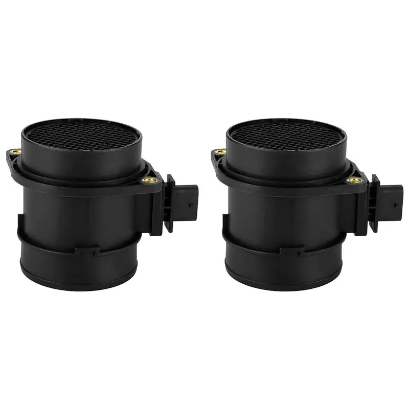 2X 0280218199 MAF Mass Air Flow Sensor For SSANGYONG ACTYON KYRON REXTON RODIUS 2.0 2.7 3.2 Xdi A6650943148