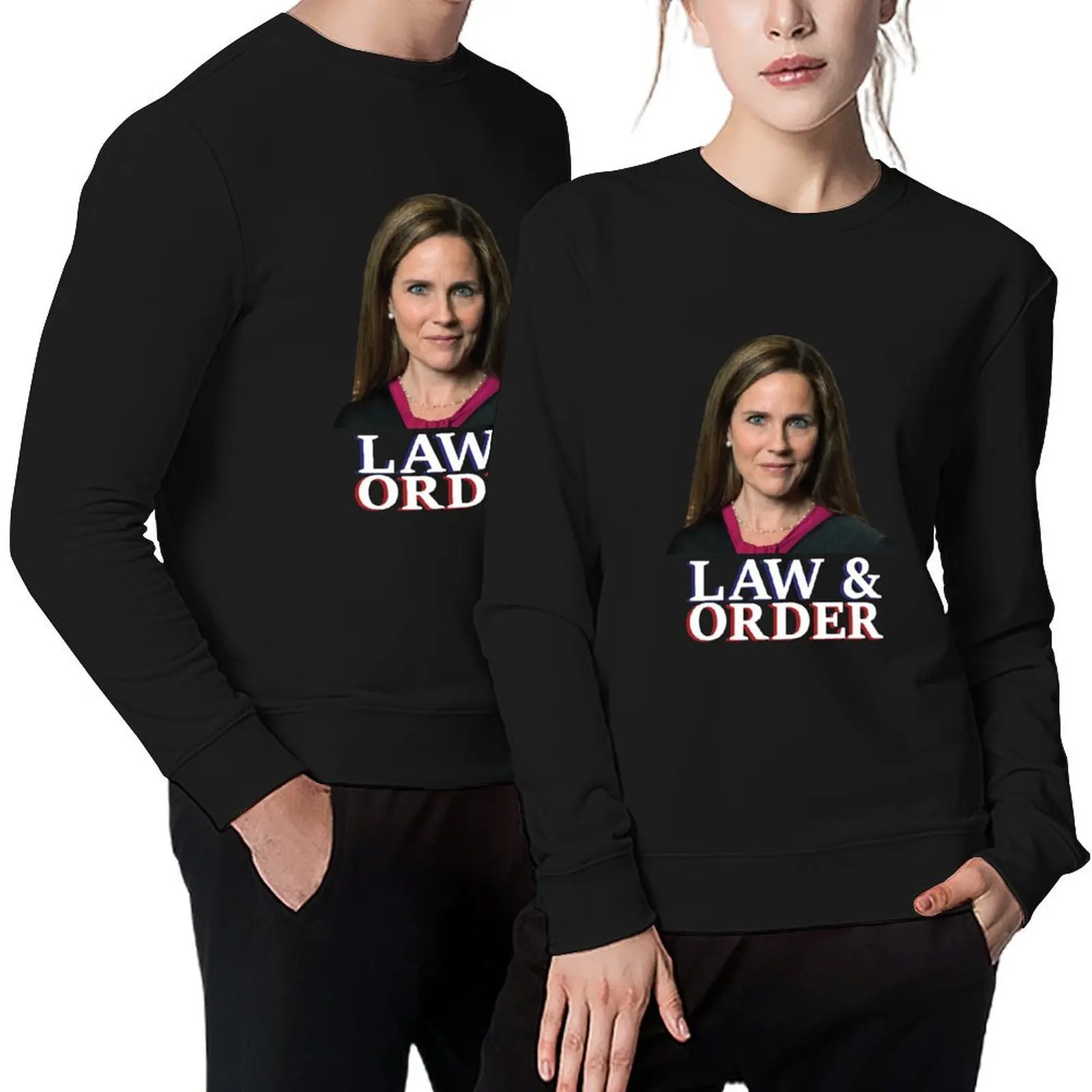 

Amy Coney Barrett Law and Order Pullover aesthetic clothing male clothes autumn jacket men tracksuits hoody