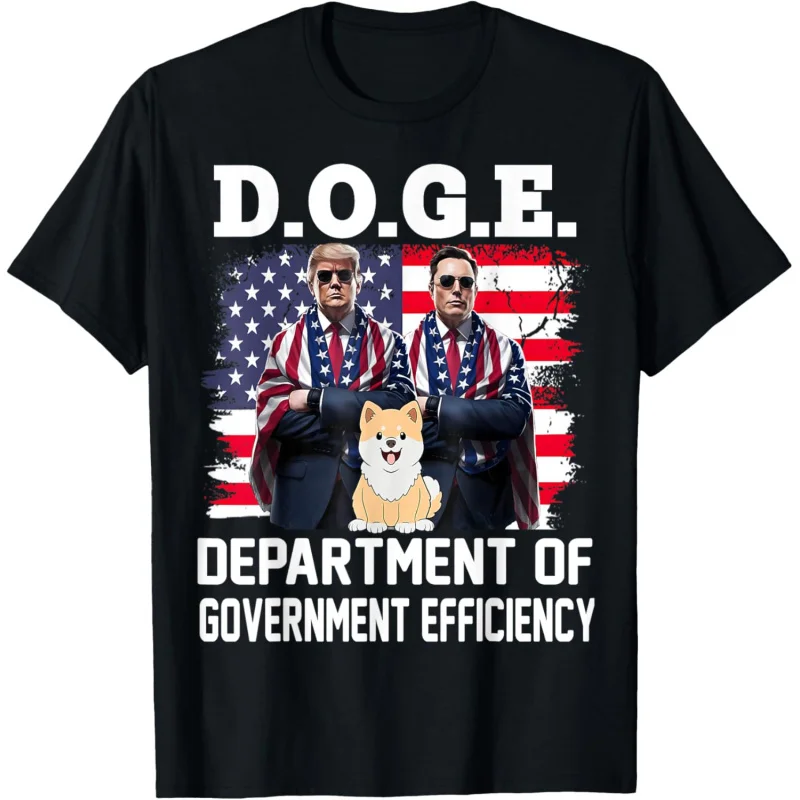 

D.O.G.E DOGE trump 2024 Department Of Government Efficiency T-Shirt