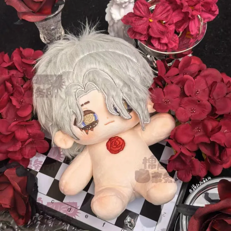 

20-сантиметровая аниме-игрушка Identity V Patient Stars: Мягкая хлопковая кукла с каркасом, кавайный косплей, мультяшный наряд, фигурка для переодевания, подарок