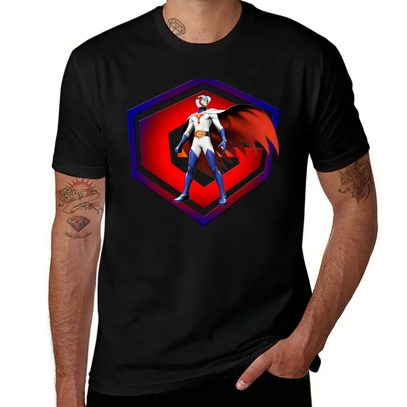 Battle Of The Planets Gatchaman Mark T-Shirt Daily Wear Print T-Shirt