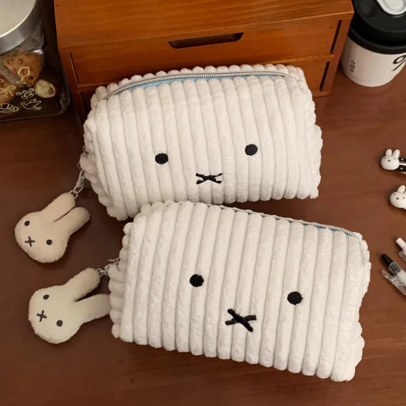 

Miffy Cute Rabbit Pencil Case Cartoon and Anime Derivative Merchandise Kawaii Bags Students Back To School Stationery Party Gift
