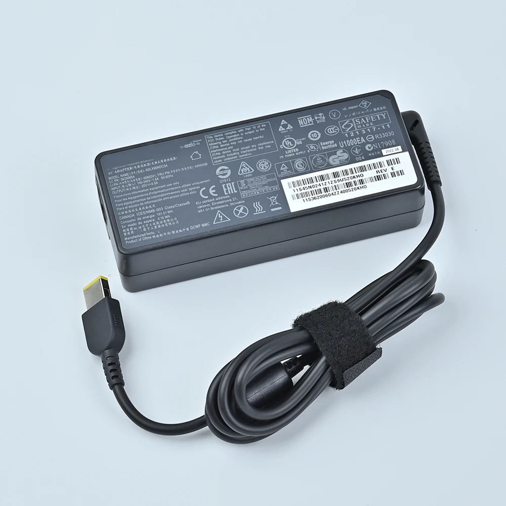 Адаптер зарядного устройства для ноутбука переменного тока 20 В 4,5 А 90 Вт для Lenovo Thinkpad ADLX90NLT3A PA-1900-72 K4350A A36200252 ADLX90NCC3A ADLX90NLC3A