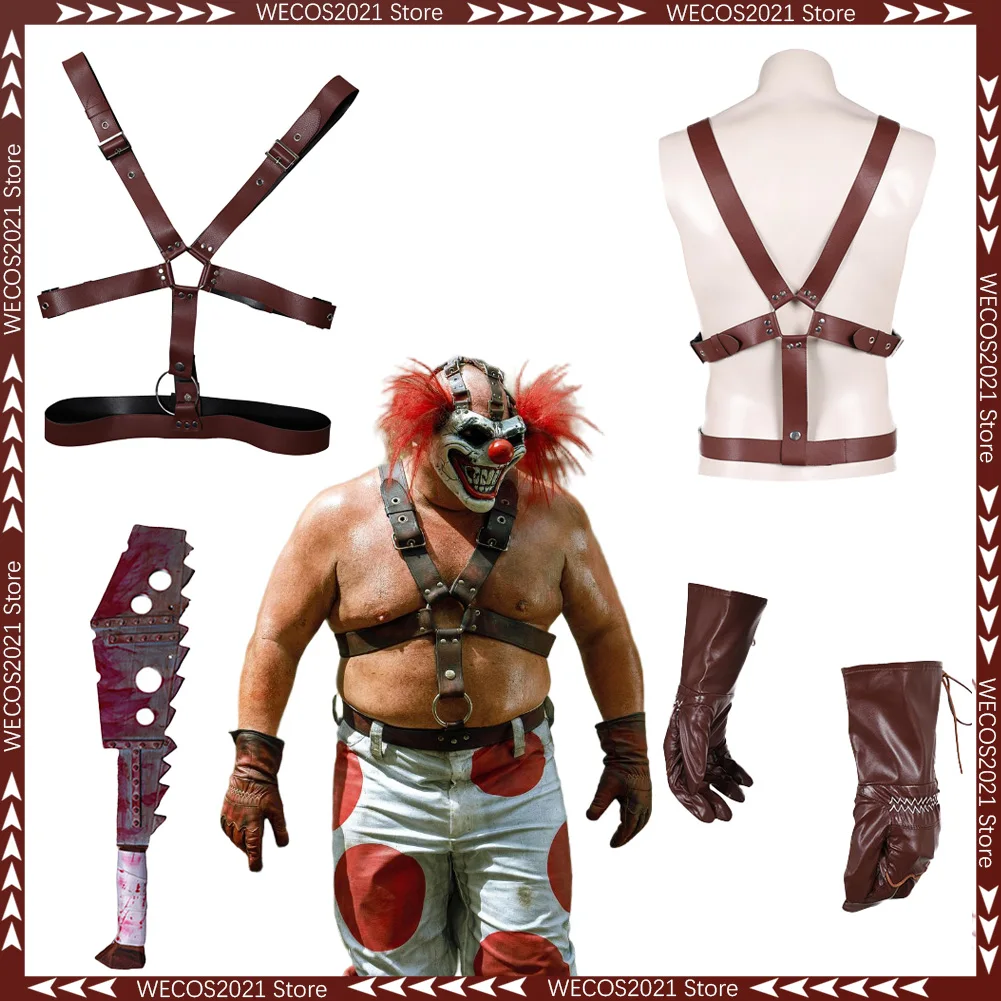 

Fantasia Sweet Tooth перчатки ремень для мужчин косплей ТВ витая Meta Disfraz аксессуары для костюмов мужской Хэллоуин карнавальный реквизит