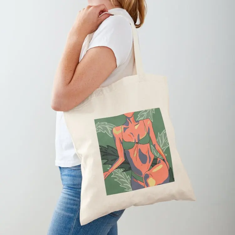 

lady in the leaves Tote Bag hand bags Women's shopper bag bag for beach tote women