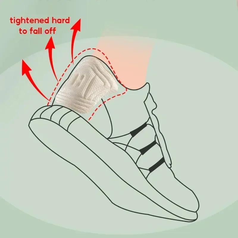2/20pcs Insoles Patch Heel Pads for Sport Shoe Adjustable Size Feet Pad Pain Relief Cushion Insert Insole Heel Protector Sticker