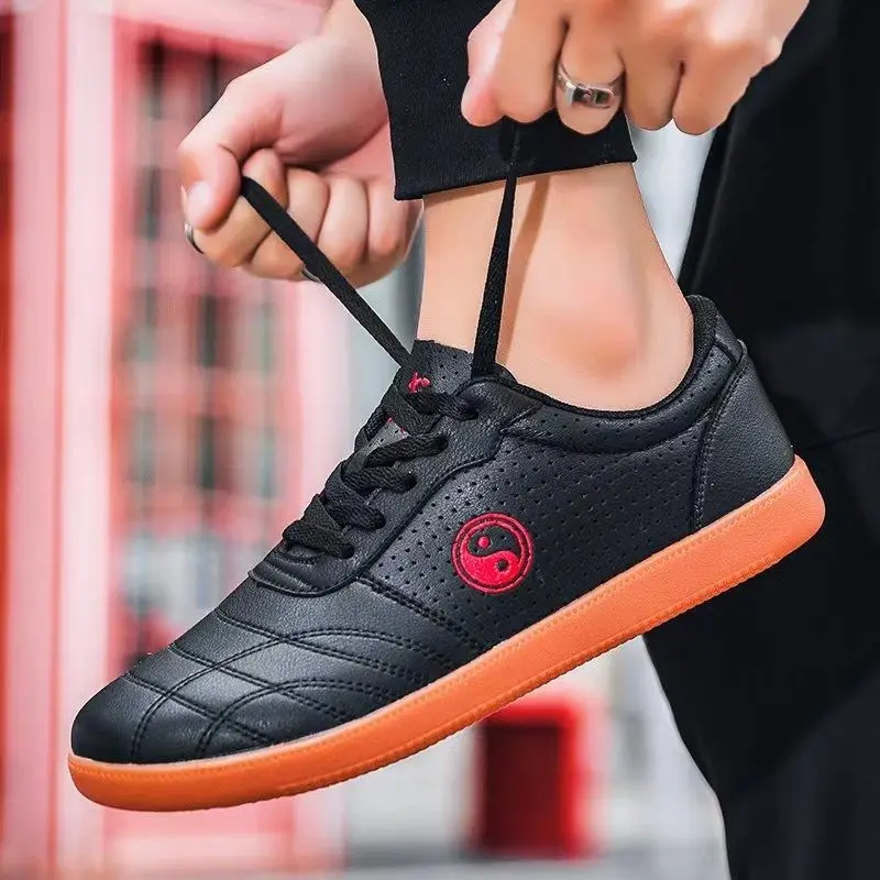 Comfortable and wearable Tai Chi shoes 2025 summer men's and women's sports shoes Professional anti-slip martial arts shoes