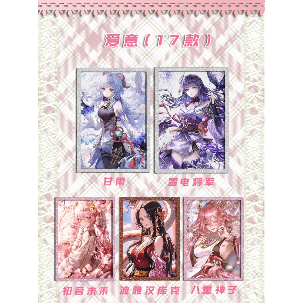 The World Colors Goddess Story Collection Cards Booster Box Anime Girl Hatsune Miku Beelzebul Tcg Game Card Toy Kid Hobby Gift