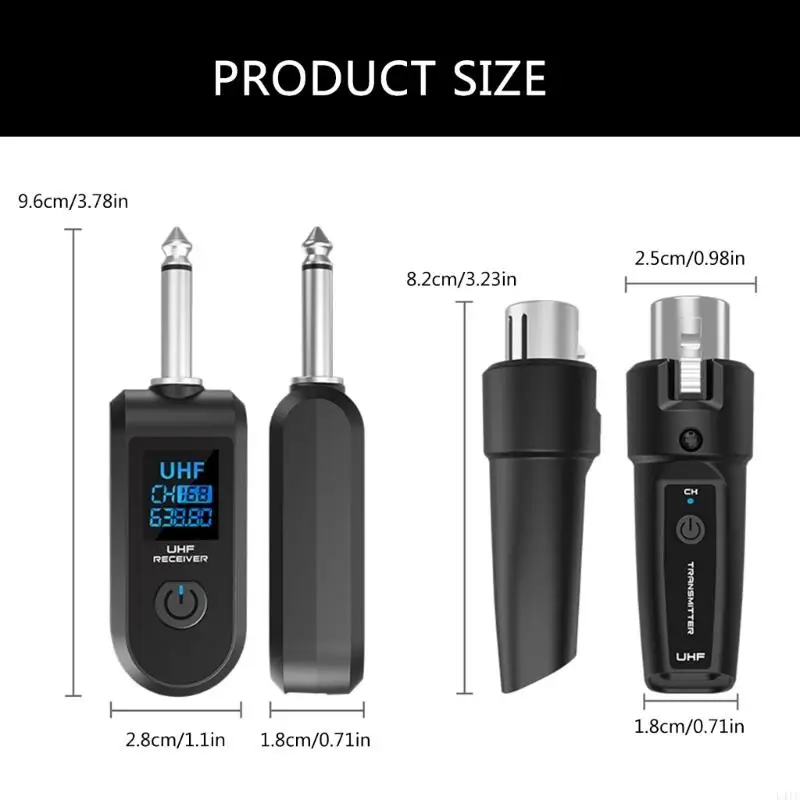 Sistema microfono wireless UHF flessibile L41F per microfoni dinamici facili configurazioni