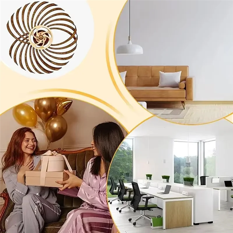 

A98E-Handmade Retro Dynamic Sculpture Dynamic Wall Art Wooden Windmill Home Decoration Crafts