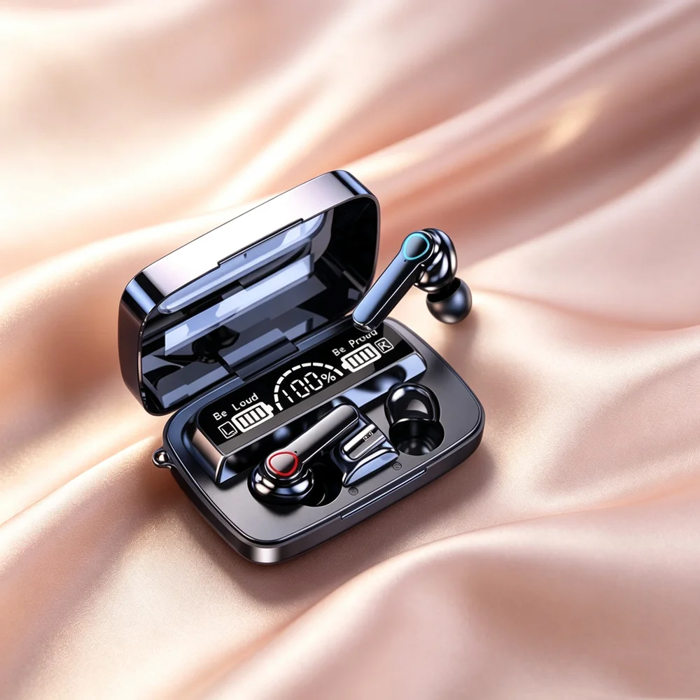 Bluetooth Earphones Bluetooth Earbuds Smart-touch Bluetooth Headphones Allow Seamless Volume Control Without Reaching for Phones