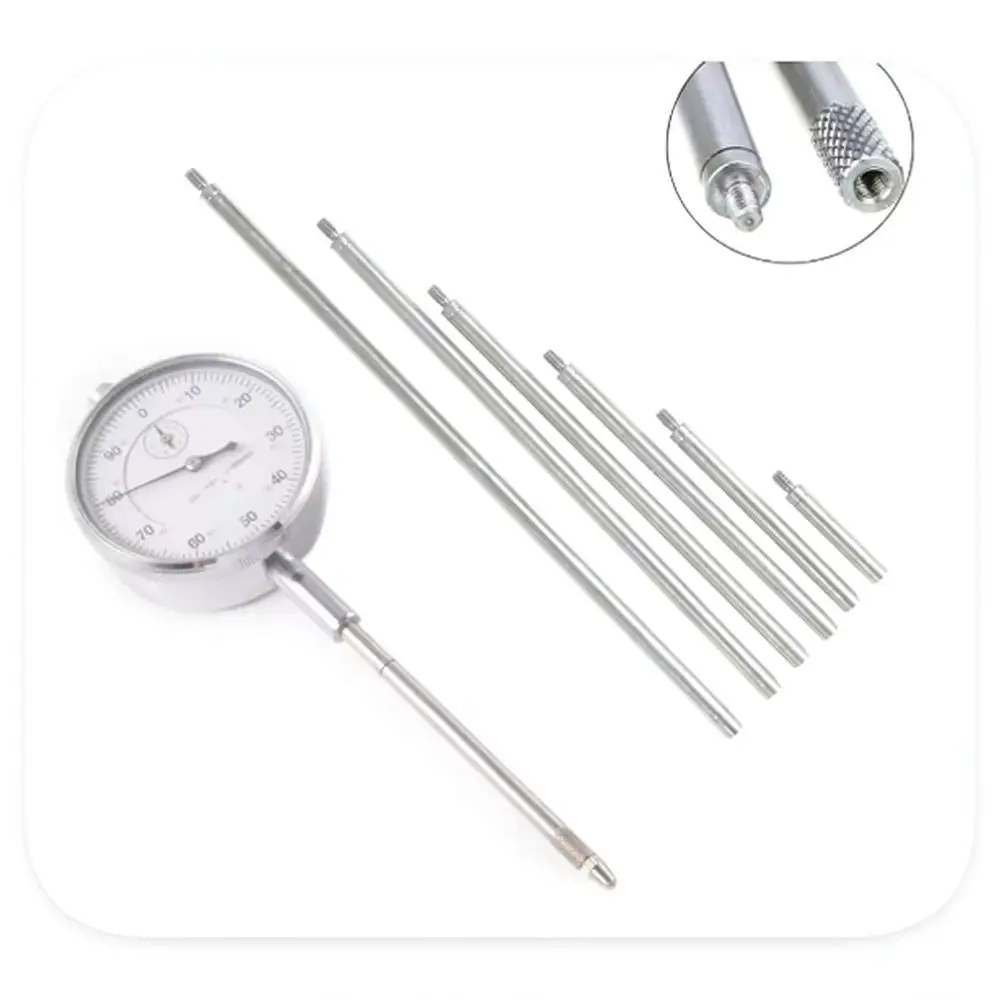 Extension Stem Set For For ETOPOO Dial Indicator Industrial Precision Measuring Gauge Accessory Deep Hole Inspection Tool