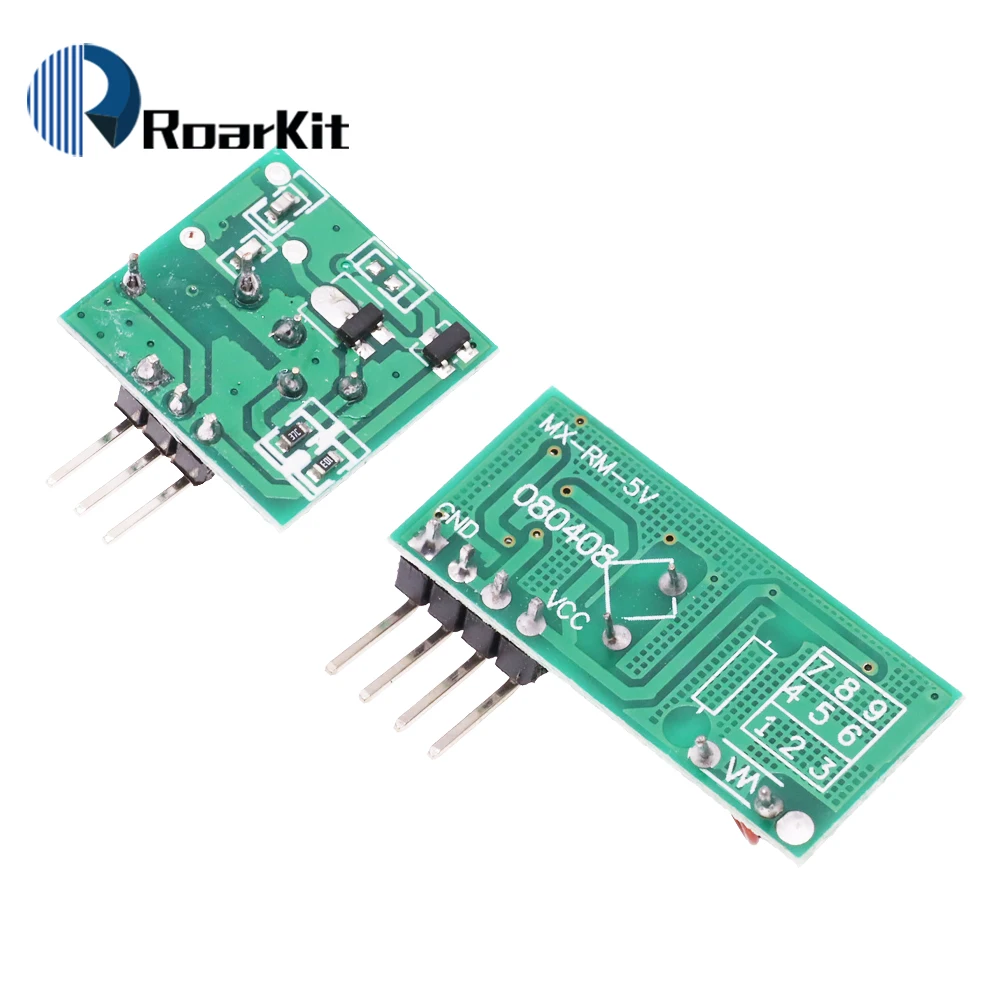 433 Mhz RF Transmitter and Receiver Module Link Kit for ARM/MCU WL DIY 315MHZ/433MHZ Wireless Remote Control for arduino Diy Kit