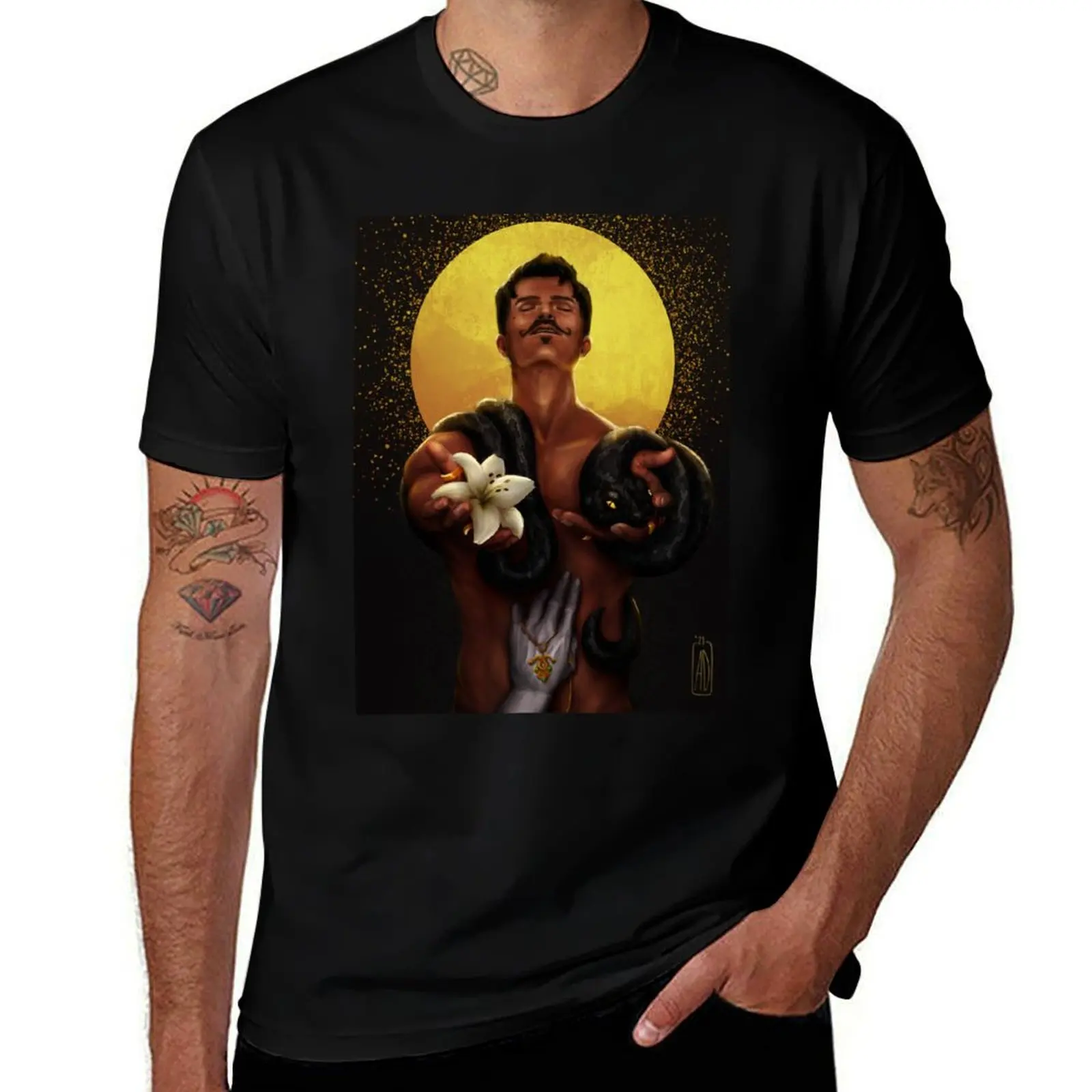 Dorian Pavus T-Shirt Sweat Resistant Workout Tee Shirt