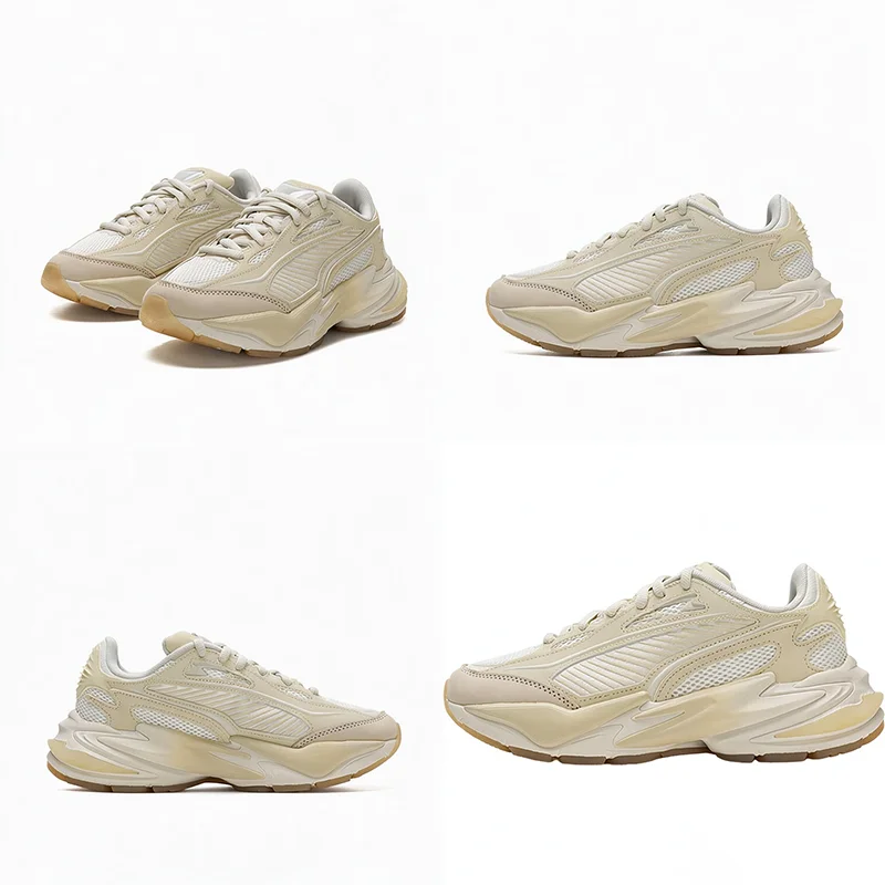 Puma 402916-07 Men Women Mesh Chunky Sneakers Thick Sole Lace Up Daily Casual Dad Shoes