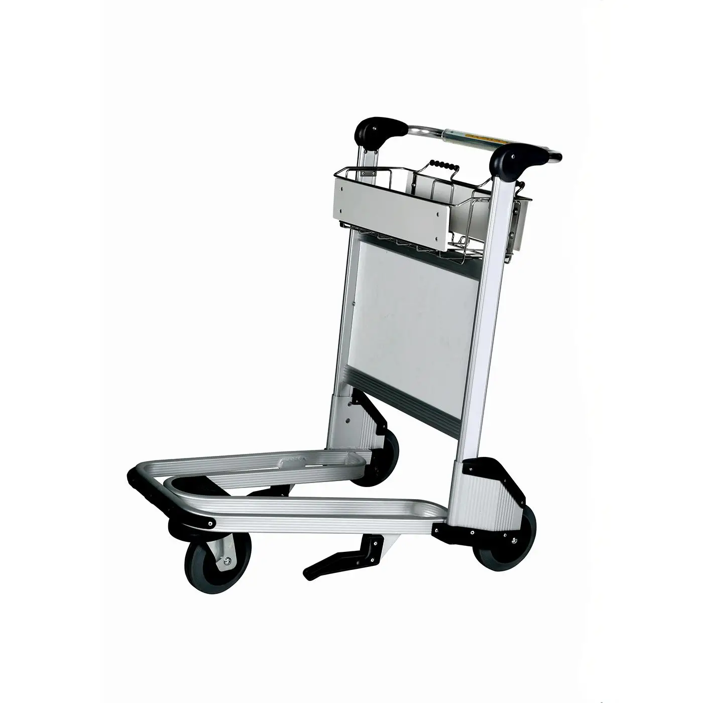 

Airport Passenger Hand Cart Aluminum Luggage Trolley